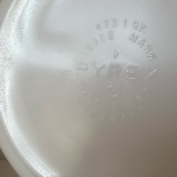 Pyrex HORIZON BLUE Casserole Dish #473 w/Lid 470C - Picture 9 of 9